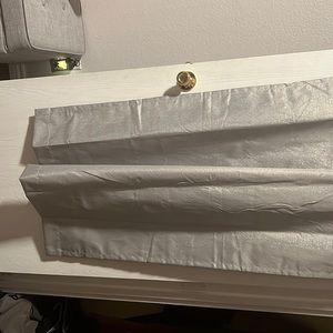 Glittery Grey/silver curtains 37x84